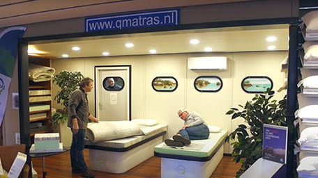 De vloggende bestemming bij QMatras