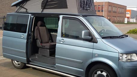 Slapen in een VW California T5